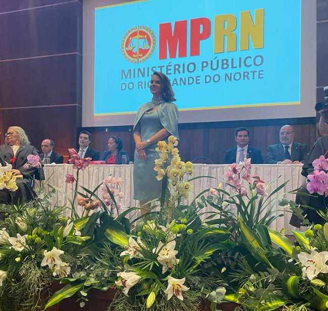 Promotora de Justiça Elaine Cardoso é reconduzida ao cargo de procuradora geral de Justiça do RN