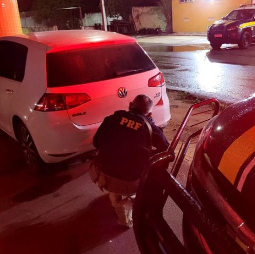 PRF recupera veículo em São Gonçalo do Amarante roubado em João Pessoa