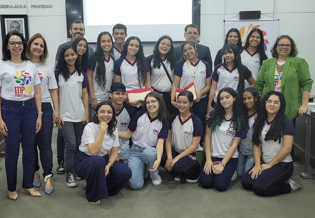 MPRN recebe visita de estudantes do CEEP Prof. João Faustino Ferreira Neto