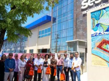 Diretores da Liga contra o Câncer conhecem instalações do Sistema Fecomércio RN