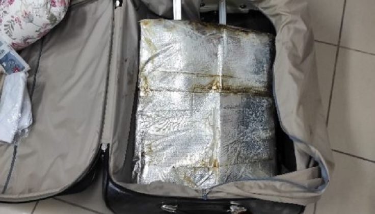 Paraense é detido no Aeroporto de Natal com 8,2 kg de cocaína na bagagem, droga seguiria para a Europa