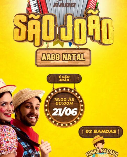 AABB Natal convida para o tradicional São João nesta sexta-feira (21) 