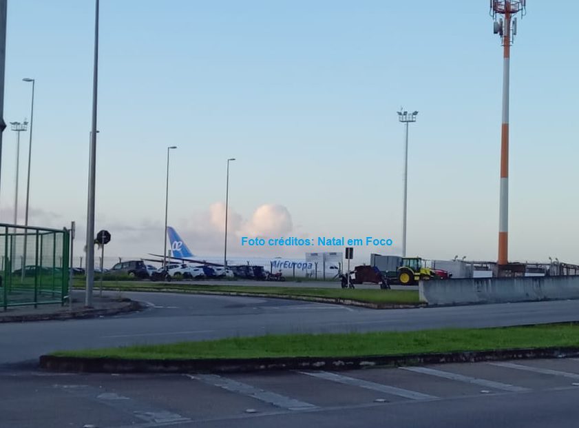 Após forte turbulência; avião que partiu da Europa para o Uruguai faz pouso de emergência em Natal