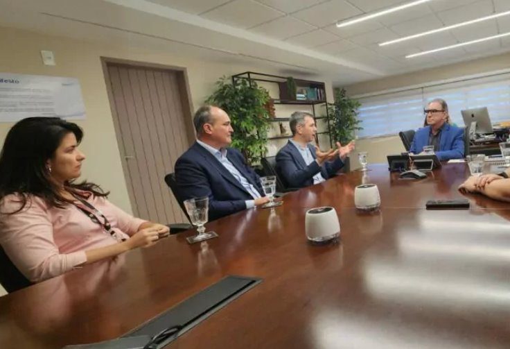 Presidente da Fecomércio RN recebe CEO da Zurich Airport Natal