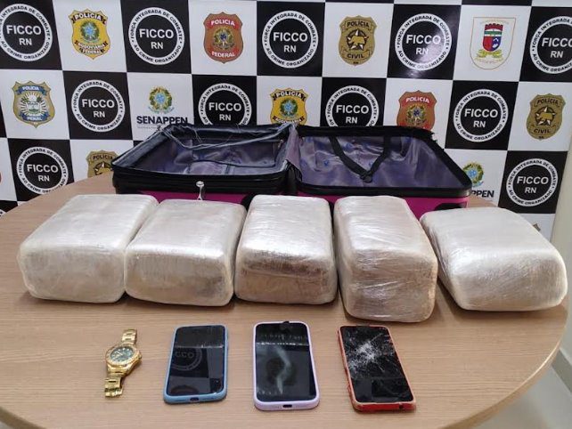 Ação Rápida: Força Integrada de Combate ao Crime Organizado (FICCO/RN) prende três pessoas com 12 kg de maconha em Natal