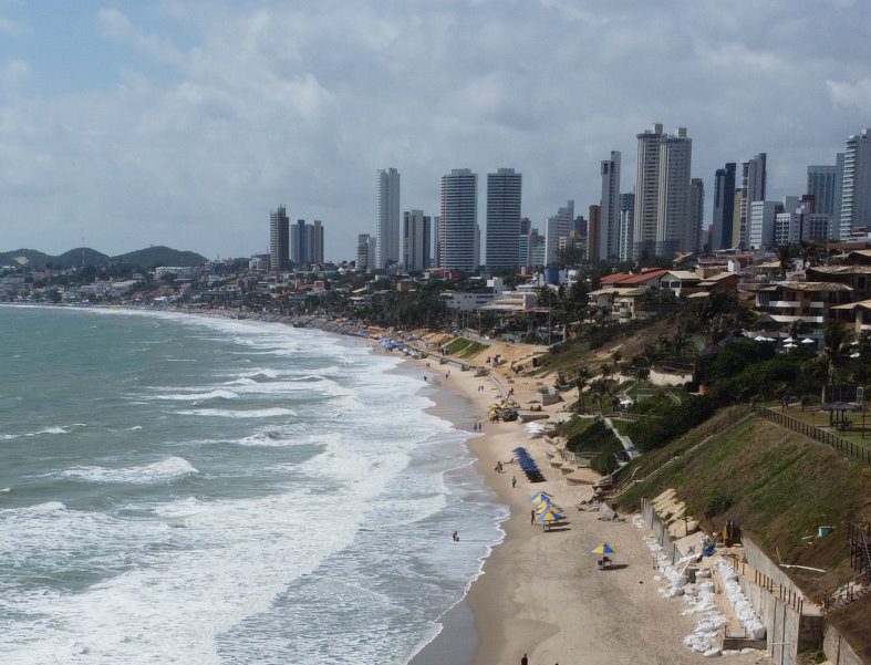 Litoral do RN tem todas as praias próprias para banho, veja previsão do tempo em Natal e a tábua de marés