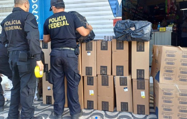 Operação da PF combate contrabando de cigarros, descaminho e organização criminosa no RN