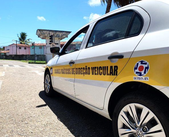 500 vagas por dia no mutirão: Exames práticos de direção do Detran acontece nesta semana em Natal