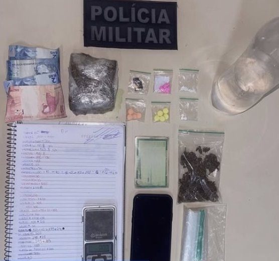 Ação rápida: 16º BPM apreende drogas e entorpecentes durante patrulhamento em São Gonçalo do Amarante