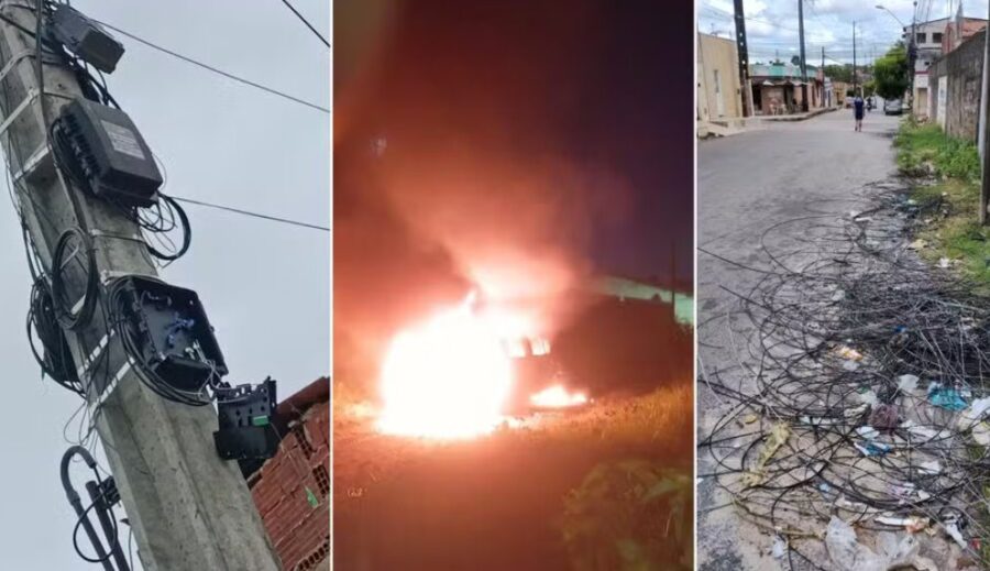 Ataque de facção criminosa: Provedores de internet fecham as portas no Ceará por insegurança