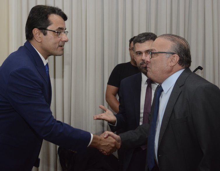 Prefeito de Natal recebe presidente da Associação Nacional dos Membros do Ministério Público