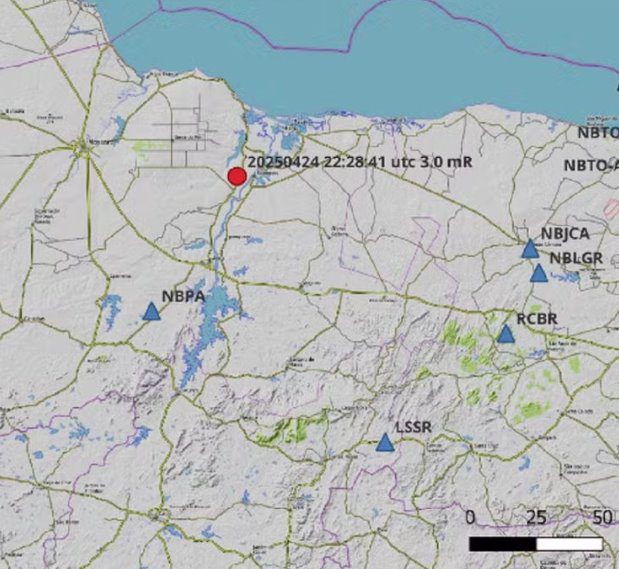Pequenos terremotos: município de Carnaubais registra mais de 20 tremores de terra em 48 horas