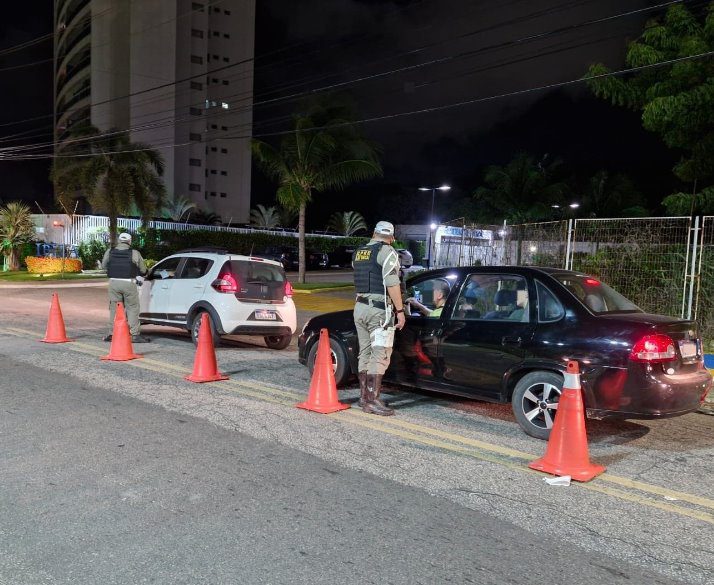 Blitz da Lei Seca registra alto número de motoristas autuados por embriaguez em Natal
