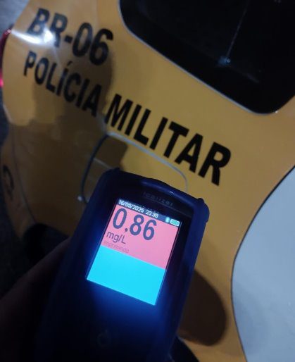 Lei Seca: motorista são pegos embriagados durante fiscalização na Grande Natal