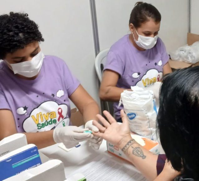 Prevenção e saúde: Mais de mil testes de detecção de ISTs foram realizados no polo Arena das Dunas no São João