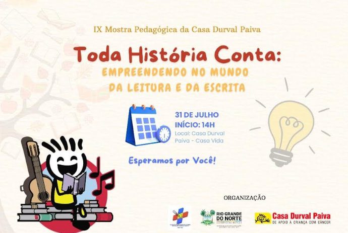 IX Mostra Pedagógica da Casa Durval Paiva acontece nesta quinta-feira (31)