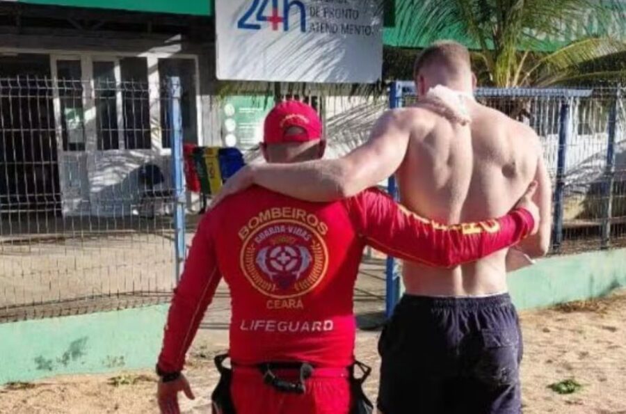 Dois jovens americanos de 21 e 22 anos ficam feridos em acidente com quadriciclo em Jericoacoara no Ceará