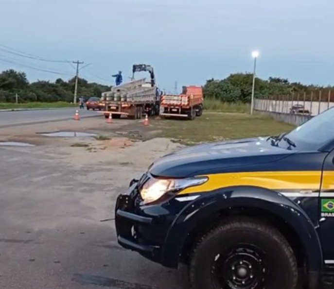 PRF/RN flagra carretas com irregularidades graves em operação de fiscalização