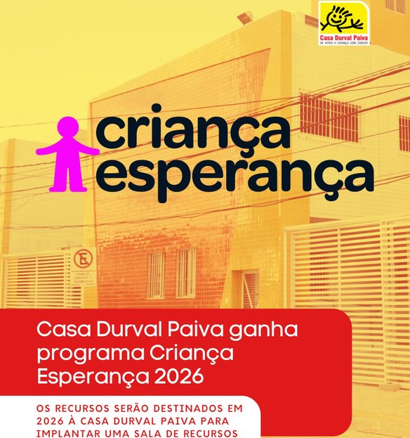 Casa Durval Paiva é premiada pela sexta vez no Criança Esperança com o projeto “Incluir Mais”