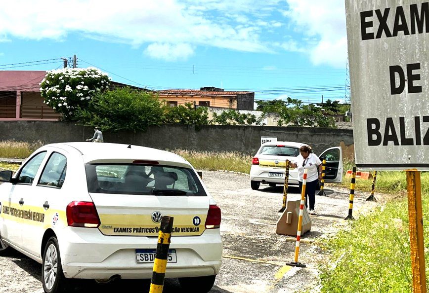 Detran realiza mutirão de testes práticos em Natal com 1.200 exames