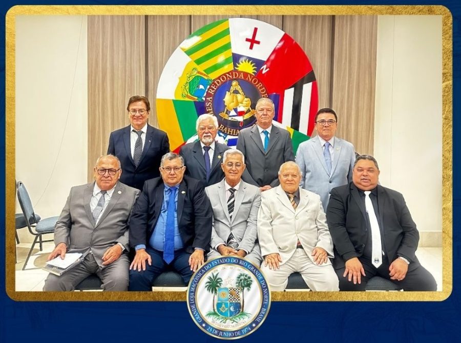 Encontro: Mesa Redonda das Grandes Lojas reuniu nove Grão-Mestres das Grandes Lojas da Região Nordeste